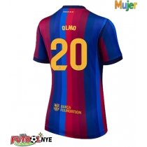 Camiseta Barcelona Dani Olmo #20 Primera Equipación para mujer 2026-27 manga corta